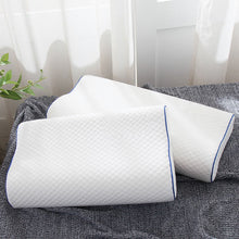 Load image into Gallery viewer, Memory Foam Bed Orthopedic Pillow for Neck Pain Sleeping with Embroidered Pillowcase 60*30cm