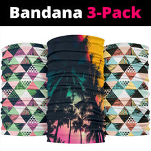 Load image into Gallery viewer, Summer Nights - Bandana 3 Pack