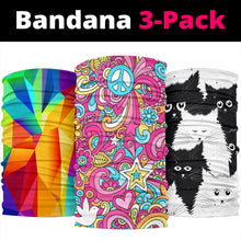 Load image into Gallery viewer, Hippie Cats and Geometric