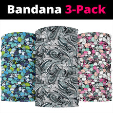 Load image into Gallery viewer, Funky Patterns Set 2 - Bandana 3 Pack