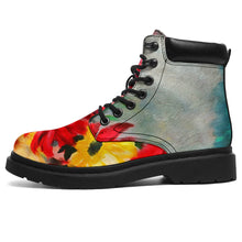 Load image into Gallery viewer, The Crystal Vase All Season Boots Fine Art Painting