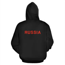 Load image into Gallery viewer, Russia Soccer Zip-Up Hoodie