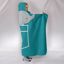 Load image into Gallery viewer, Elephant In Pocket Snuglee Hooded Blanket