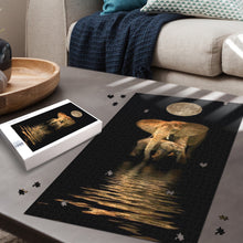 Load image into Gallery viewer, Elephant Moon Jigsaw Puzzle