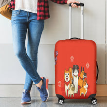Load image into Gallery viewer, NP I Love Dogs Luggage Cover