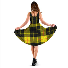 Load image into Gallery viewer, Yellow Tartan Passion Women's Dress