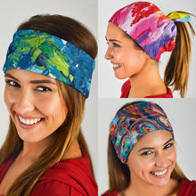 Load image into Gallery viewer, Abstract Oil Paintings Set - Bandana 3 Pack