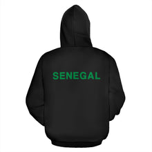Load image into Gallery viewer, Senegal Soccer Zip-Up Hoodie