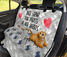 Load image into Gallery viewer, Dogs Leave Paw Prints | Car Seat Protector