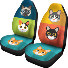 Load image into Gallery viewer, Cute Cats Car Seat Covers for Cat Lovers