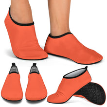 Load image into Gallery viewer, Bright Red Aqua Shoes