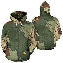 Load image into Gallery viewer, Rhodesian Bush Hoodie with zip