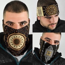 Load image into Gallery viewer, Luxury Oriental Mandala 5 Design on Bandana 3-Pack