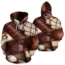 Load image into Gallery viewer, Chocolate Shoppe Zip-Up Hoodie
