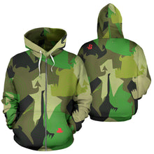 Load image into Gallery viewer, Forest Fun Hoodie with zip