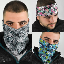 Load image into Gallery viewer, Funky Patterns Set 2 - Bandana 3 Pack