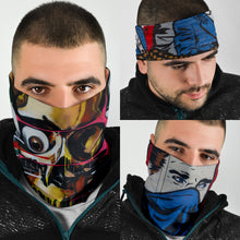 Load image into Gallery viewer, Street Art Style Headbands and Face Covers 3 Pack