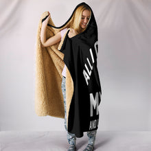 Load image into Gallery viewer, All i care about is my dog Hooded Blanket