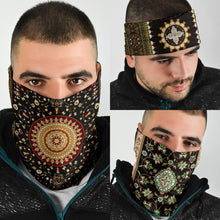 Load image into Gallery viewer, Luxury Oriental Mandala 2 Design on Bandana 3-Pack