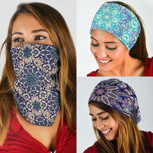 Load image into Gallery viewer, Mandala 6 Design by This is iT Original Bandana 3-Pack