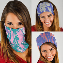 Load image into Gallery viewer, Marble Swirls Set 2 - Bandana 3 Pack