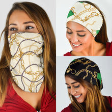 Load image into Gallery viewer, Luxury Chains Collection Bandana 3-Pack