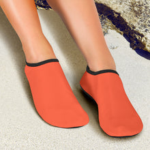 Load image into Gallery viewer, Bright Red Aqua Shoes