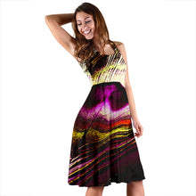 Load image into Gallery viewer, Bird Models: Peacock Feathers 04-01 Midi Dress