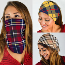 Load image into Gallery viewer, Luxury Tartan Collection of Bandana 3-Pack