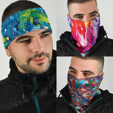 Load image into Gallery viewer, Abstract Oil Paintings Set - Bandana 3 Pack