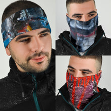 Load image into Gallery viewer, Street Art Grunge Headbands and Face Covers 3 Pack