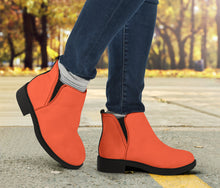 Load image into Gallery viewer, Bright Red Fashion Boots