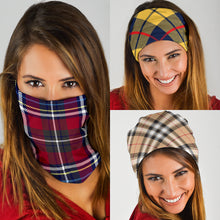 Load image into Gallery viewer, Luxury Tartan Collection of Bandana 3-Pack