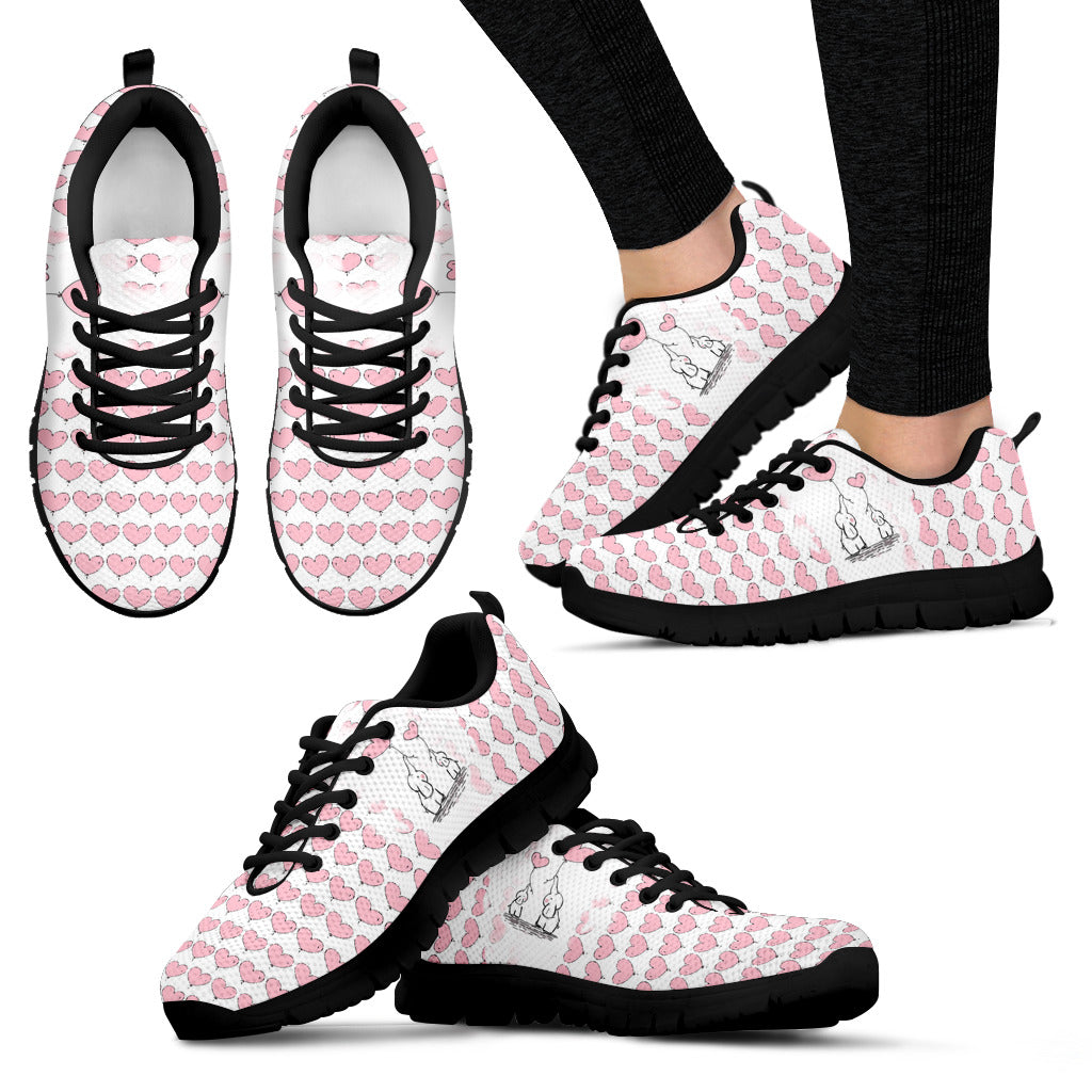 Cute Elephant Sneakers - Women's Sneakers