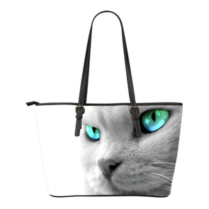 Cats Eyes Leather Small Handbag