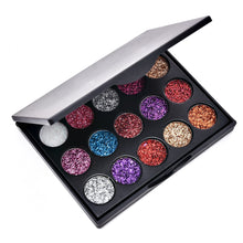 Load image into Gallery viewer, 15 Color : Makeup Pigment Eyeshadow Palette
