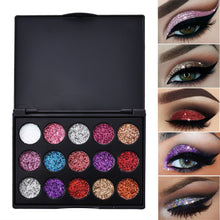 Load image into Gallery viewer, 15 Color : Makeup Pigment Eyeshadow Palette
