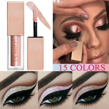 Load image into Gallery viewer, 15 Colors  Professional Eye Shimmer Eyeshadow
