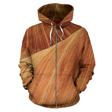 Load image into Gallery viewer, Zip-Up Hoodie Endless Paths
