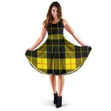 Load image into Gallery viewer, Yellow Tartan Passion Women's Dress
