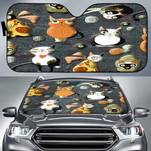 Load image into Gallery viewer, Cartoon cats Sun Shade

