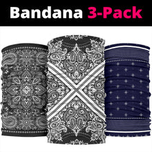 Load image into Gallery viewer, Bandana on Bandana 3-Pack
