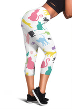 Load image into Gallery viewer, Cats Women&#39;s Capris
