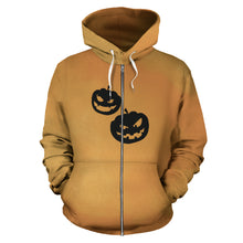 Load image into Gallery viewer, Zip-Up Hoodie (Pumpkin Spice)
