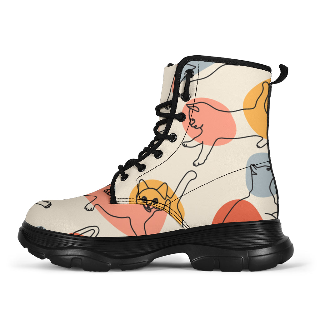 Cats Chunky Boots