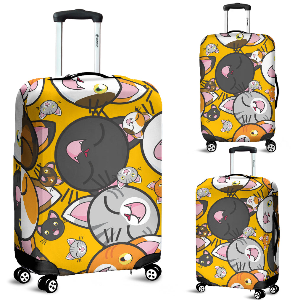 Funny Cats Luggage Cover