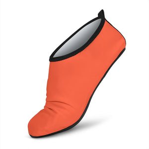 Bright Red Aqua Shoes