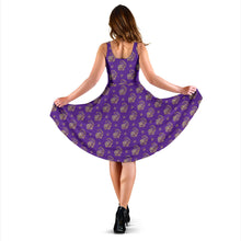 Load image into Gallery viewer, Lucky Purple Elephant Women&#39;s Dress
