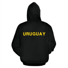 Load image into Gallery viewer, Uruguay Soccer Zip-Up Hoodie
