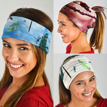 Load image into Gallery viewer, Dragonfly Face Covers and Headbands
